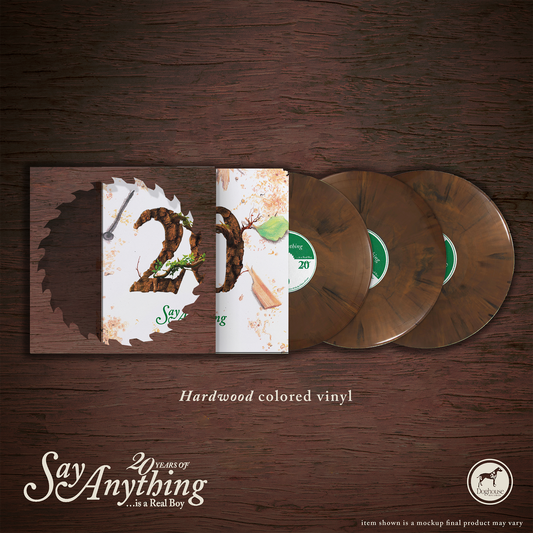 Say Anything - ...Is a Real Boy 20 Year Anniversary 3XLP Edition - Hardwood Vinyl Edition (Pre-Order)