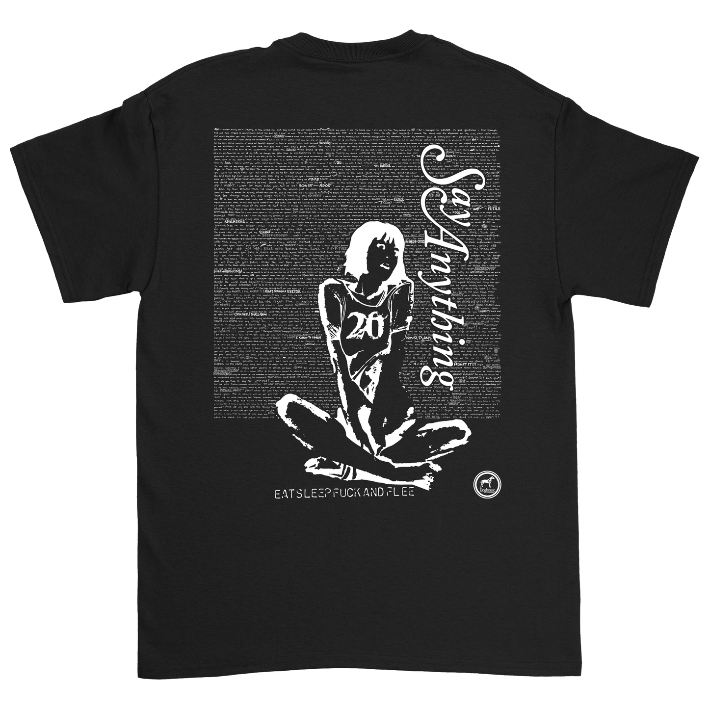 Say Anything - Lyrics Tee (Pre-Order)